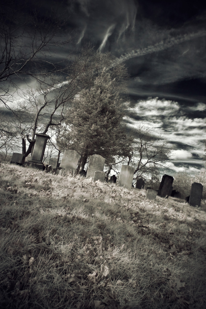 carll cemetery IR 009 vintage